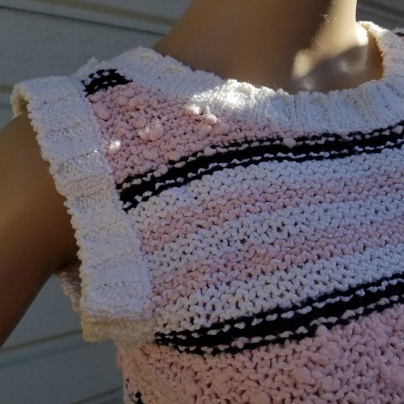 Vtg Trendy Melody Brooks Knit Sweater Vest-Video - Picture 4 of 12